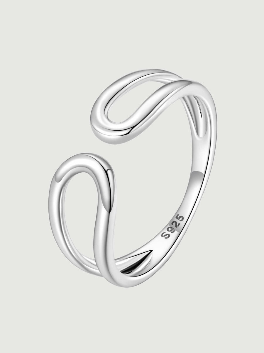 Inel din Argint Waves of Silver