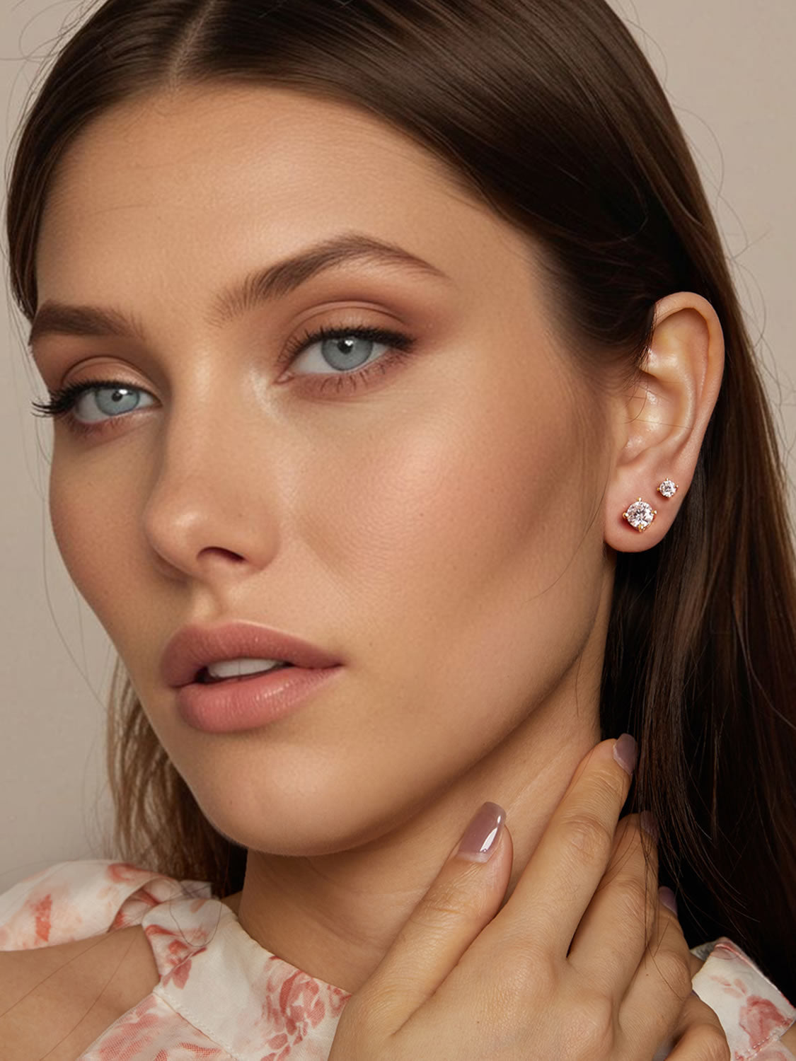 Cercei cadou premium cu moissanite