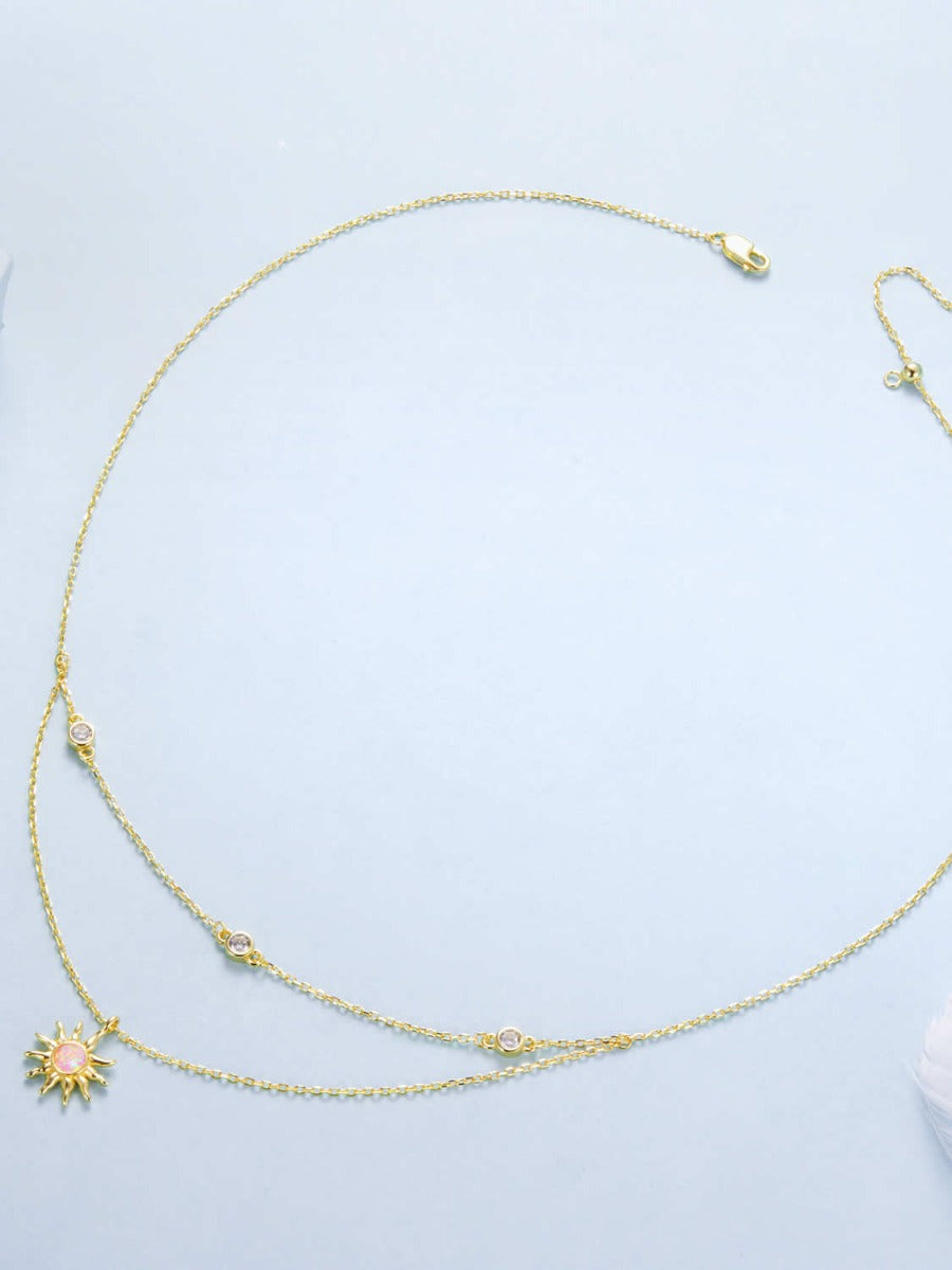 Colier cadou elegant din argint layered