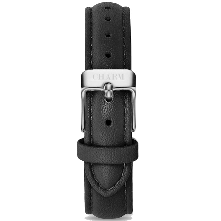 Infinity - 18mm Natural Leather Black