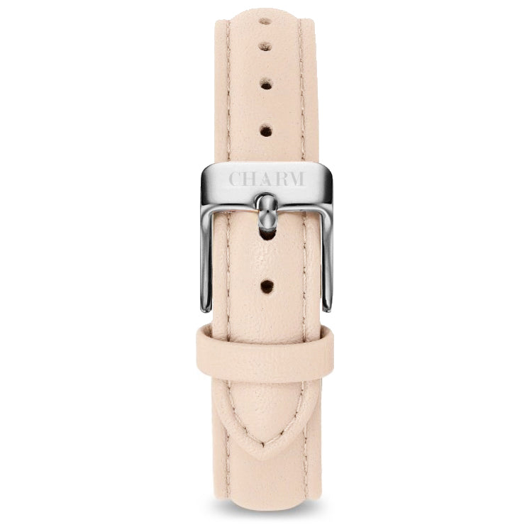 Boulevard - 20mm Natural Leather Nude Rose