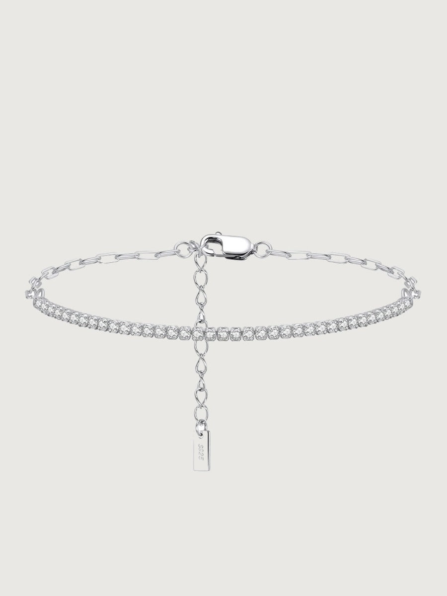 Bratara din Argint Tennis Crystal Chain