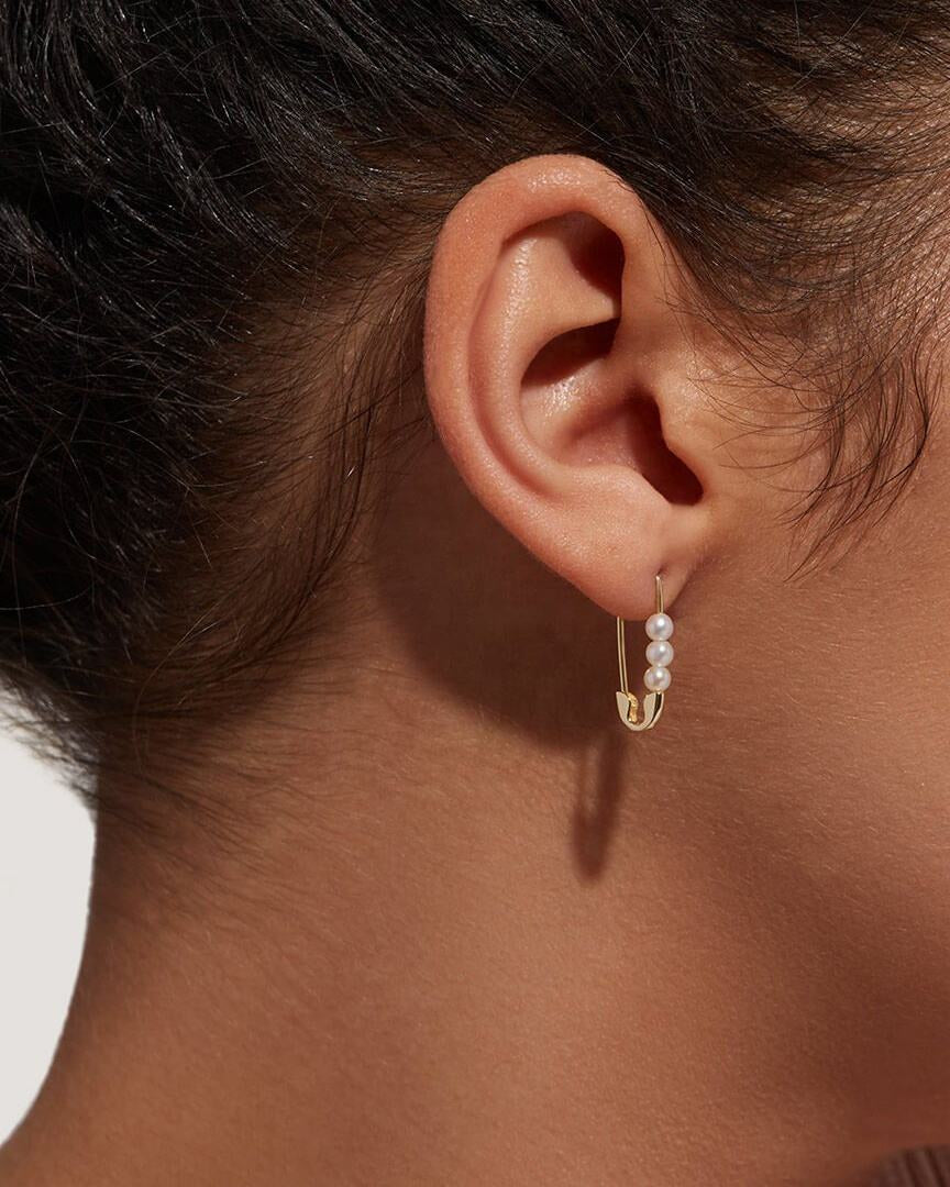 Cercei din Argint Pearls Protection