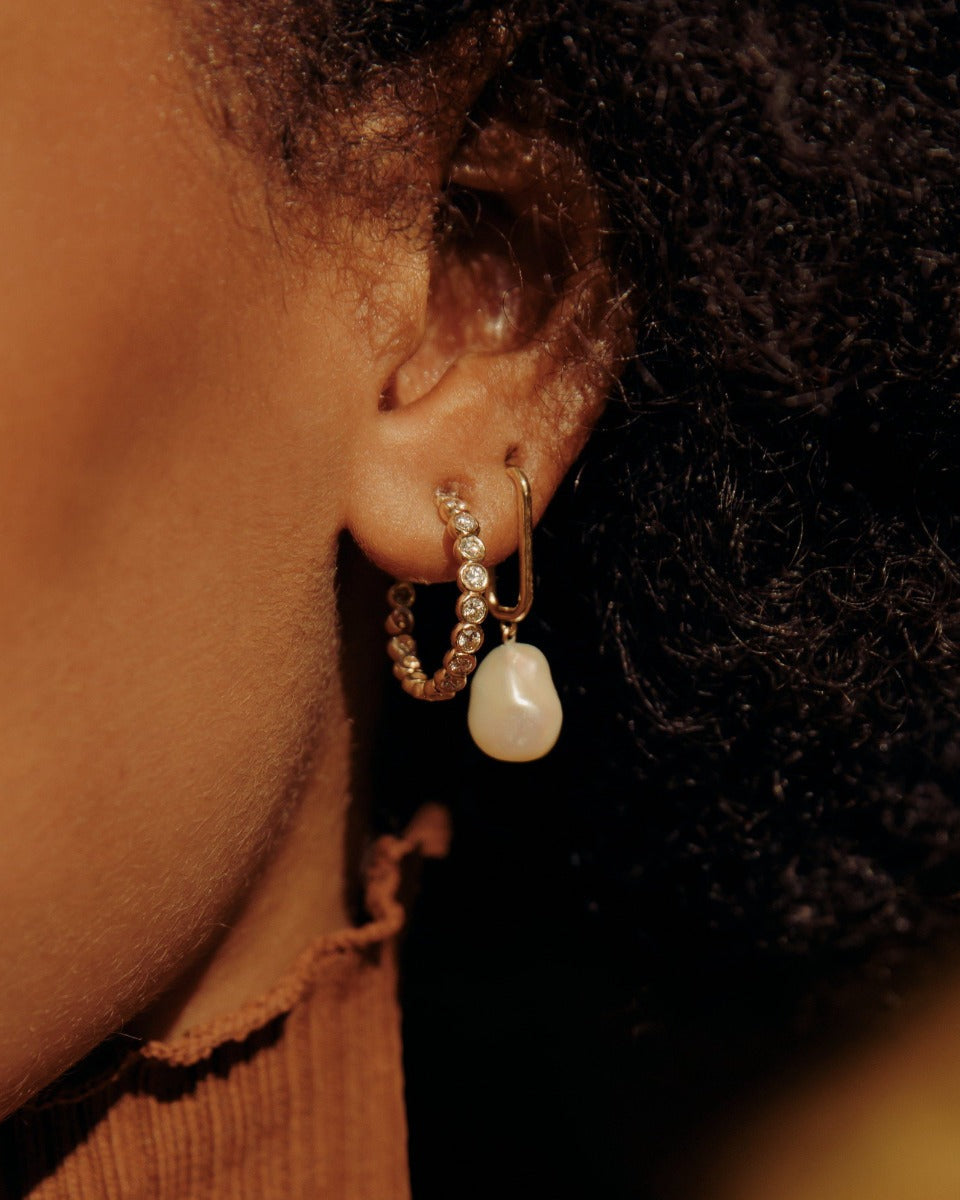 Cercei din Argint Pearls Poena