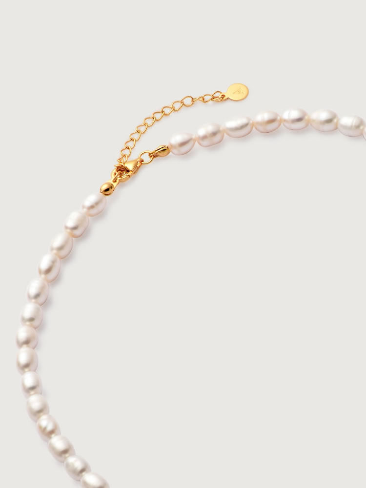 Pandantiv cu Lantisor din Argint Pearls Electra