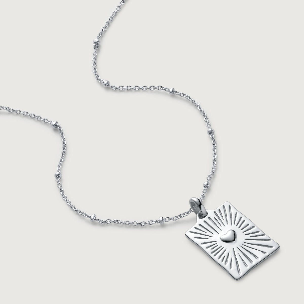 Pandantiv cu Lantisor din Argint The Love Pathway Argintiu