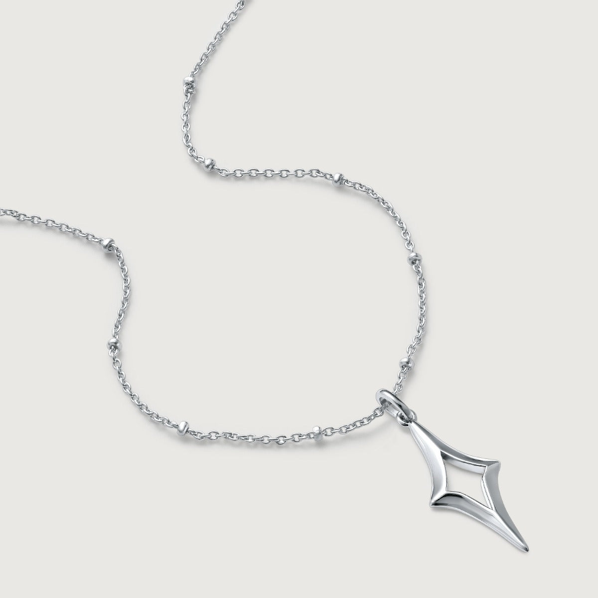 Pandantiv din Argint Distinctive Star Argintiu