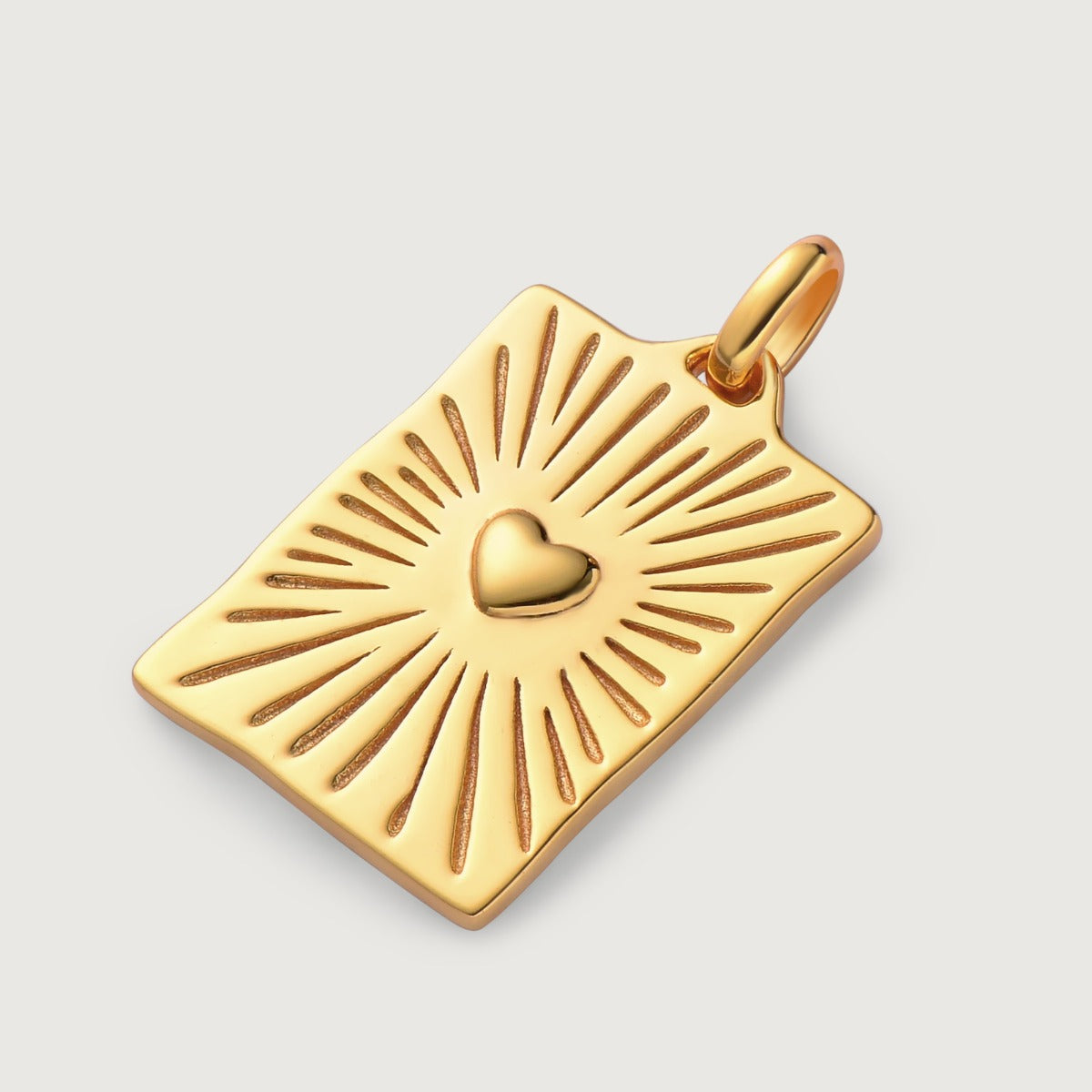 Pandantiv cu Lantisor din Argint The Love Pathway Auriu