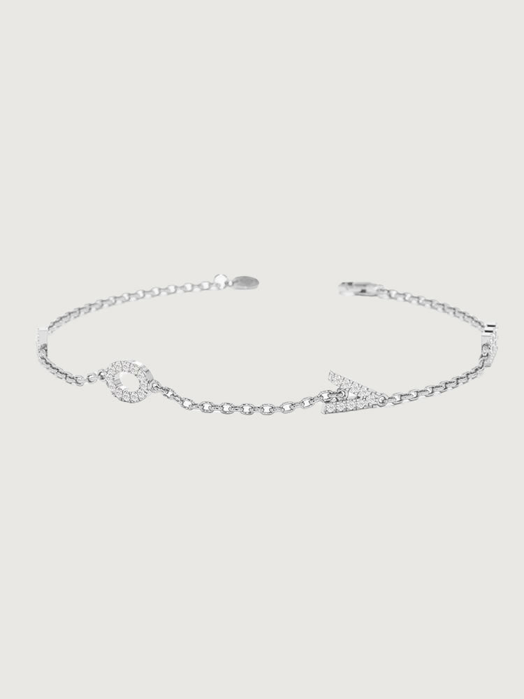 Bratara din Argint Silver Whispers of Love