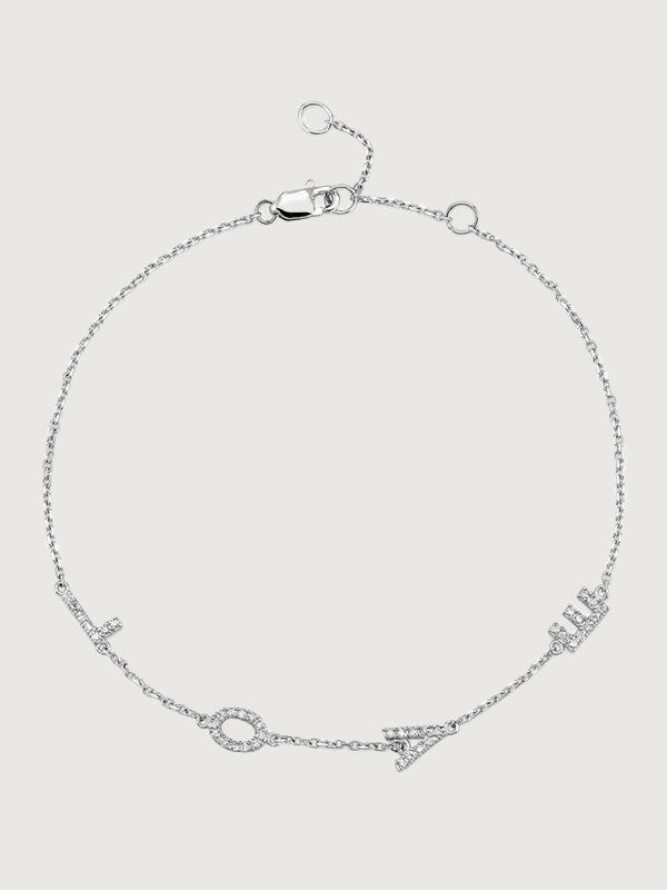 Bratara din Argint Silver Whispers of Love