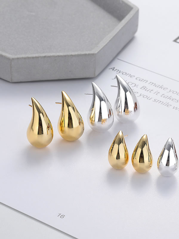 Cercei din Argint Silver Liquid Glow