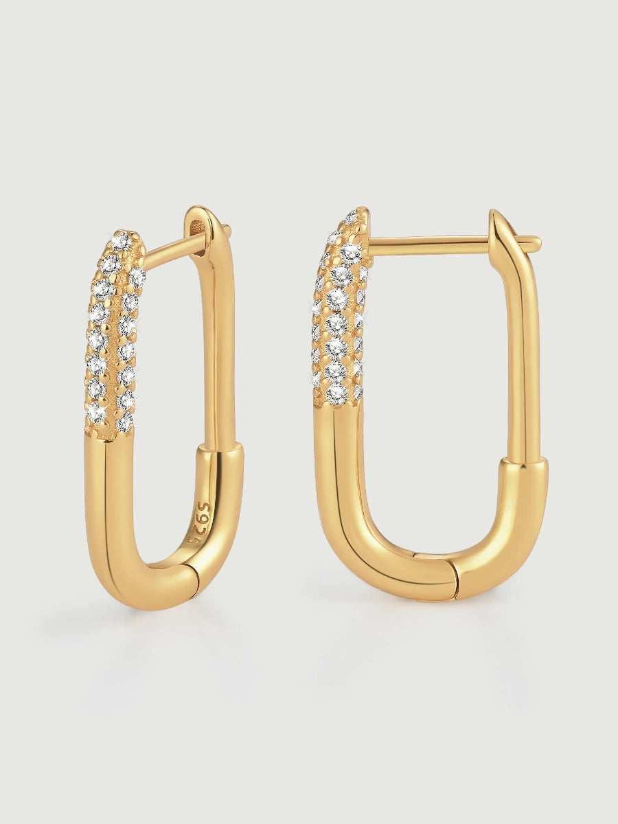 Cercei din Argint Gold Urban Spark