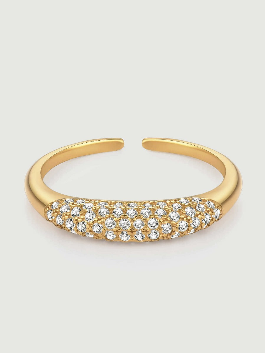 Inel din Argint Gold Whisper Spark