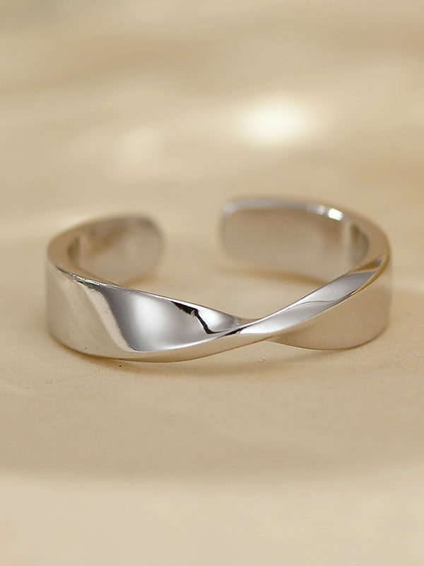 Inel din Argint Silver Twist of Elegance