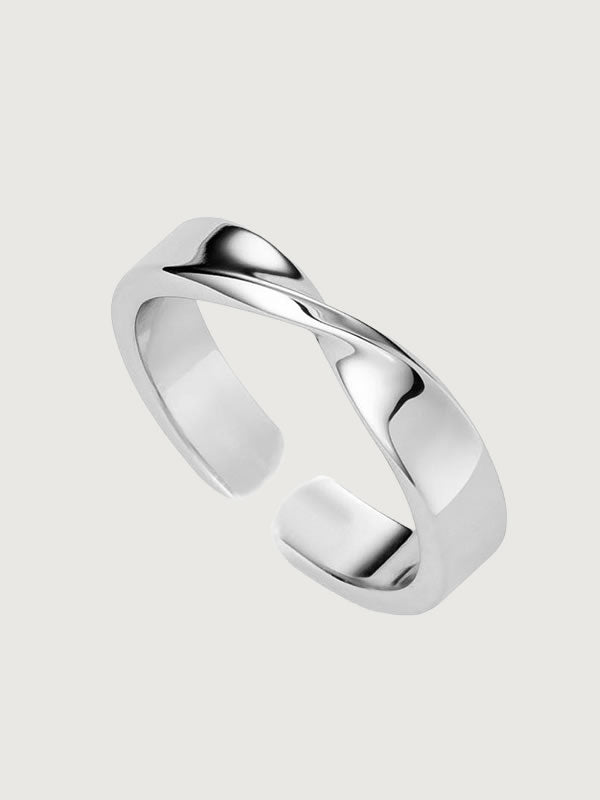 Inel din Argint Silver Twist of Elegance