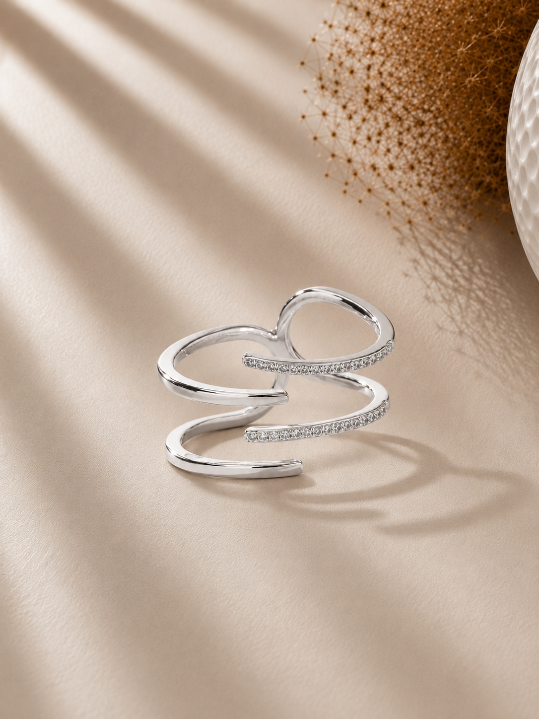 Inel din argint elegant potrivit pentru cadou lifestyle