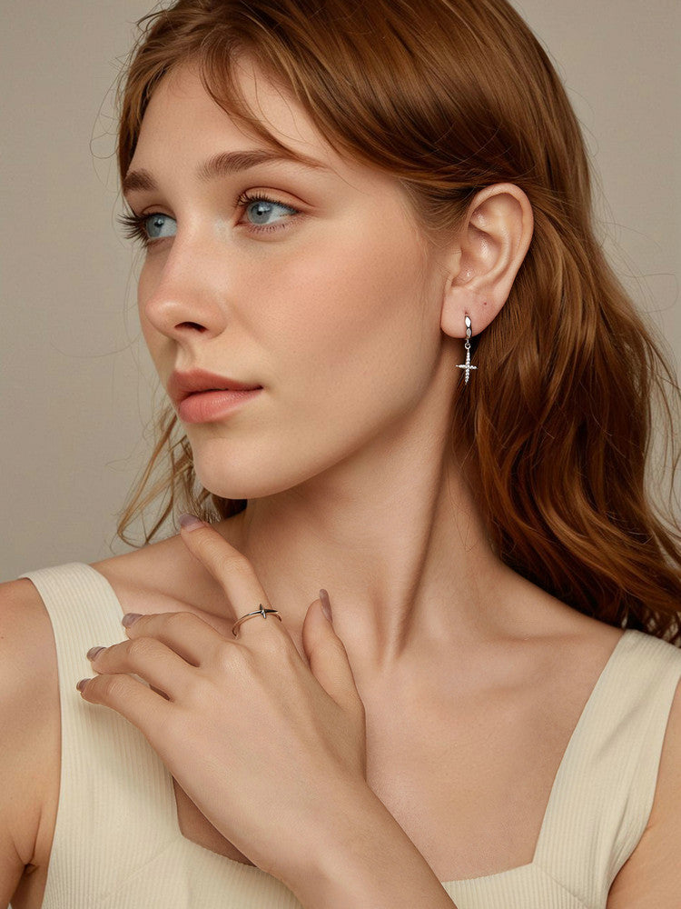 Inel din argint cadou cu simbol stea