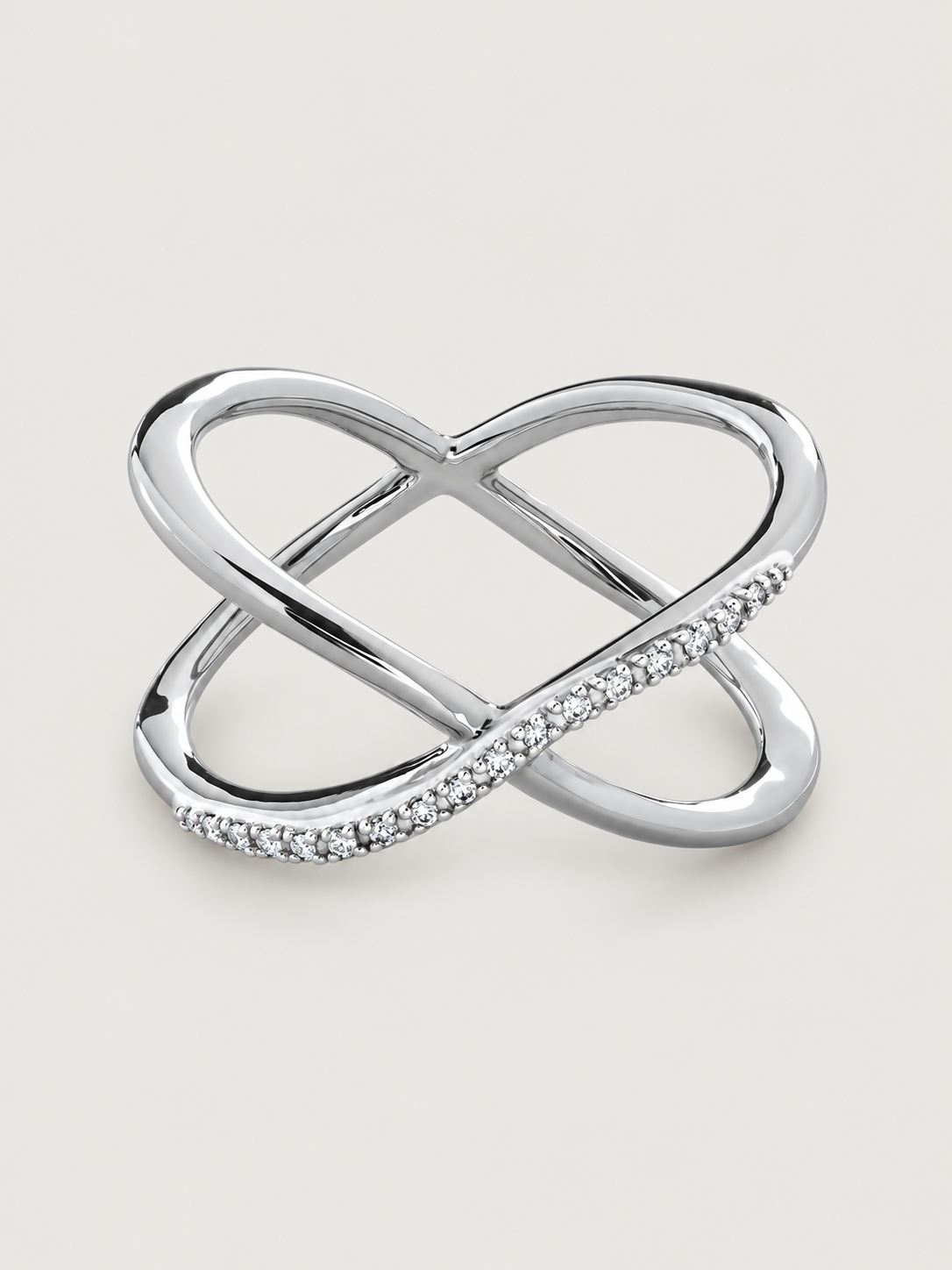 Inel din Argint Infinity Orbit