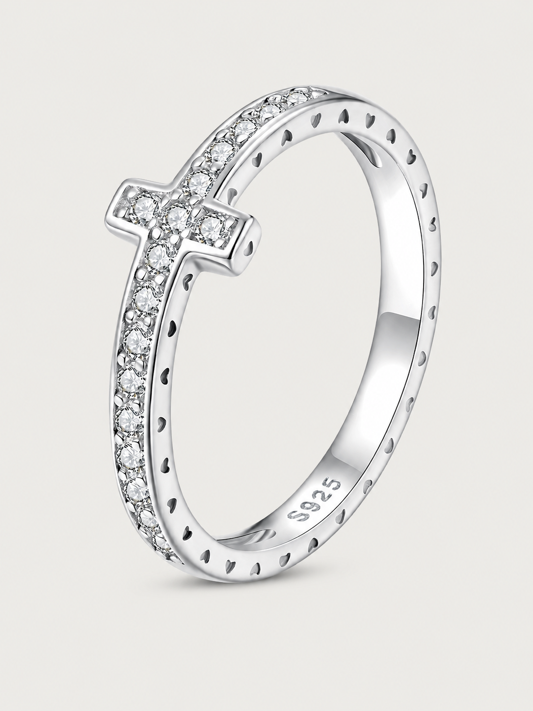 Inel din Argint Moissanite Sacred Light