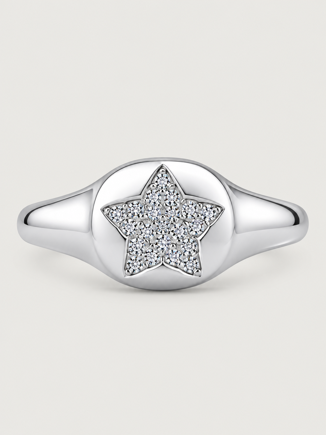 Inel din Argint cu Zirconii Silver Starlight Signet