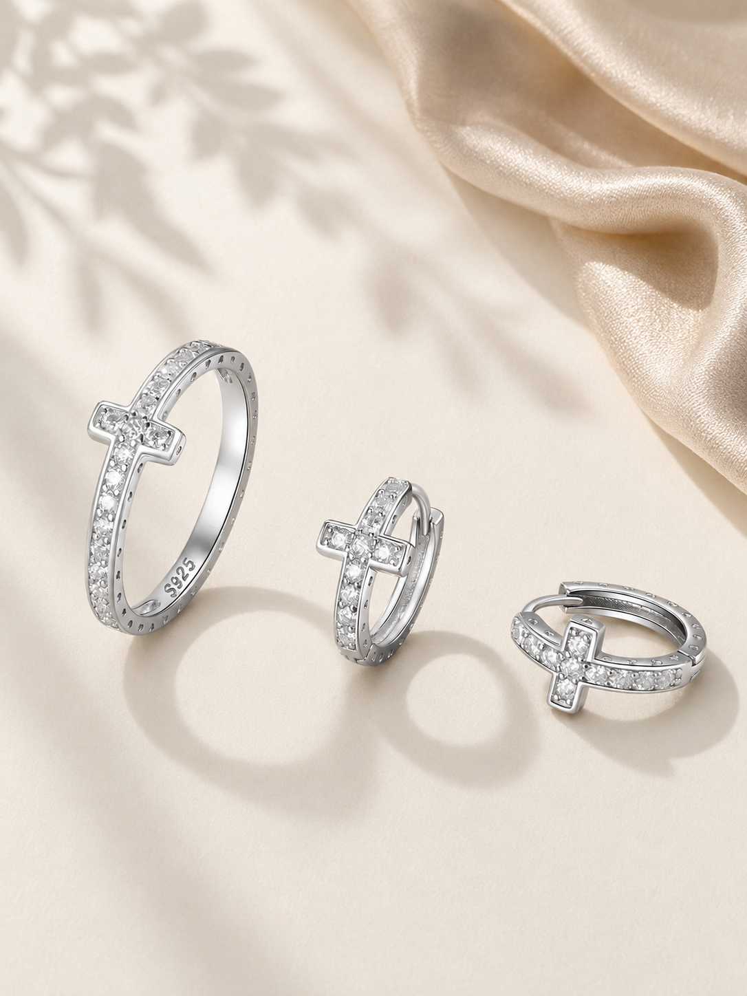 Inel Simbolic Moissanite Sacred Light