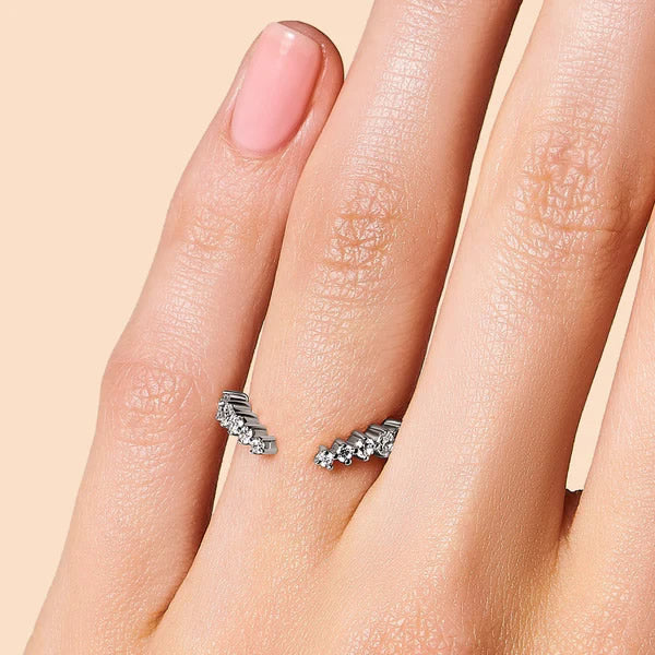 Inel din Argint White Topaz Camila Silver