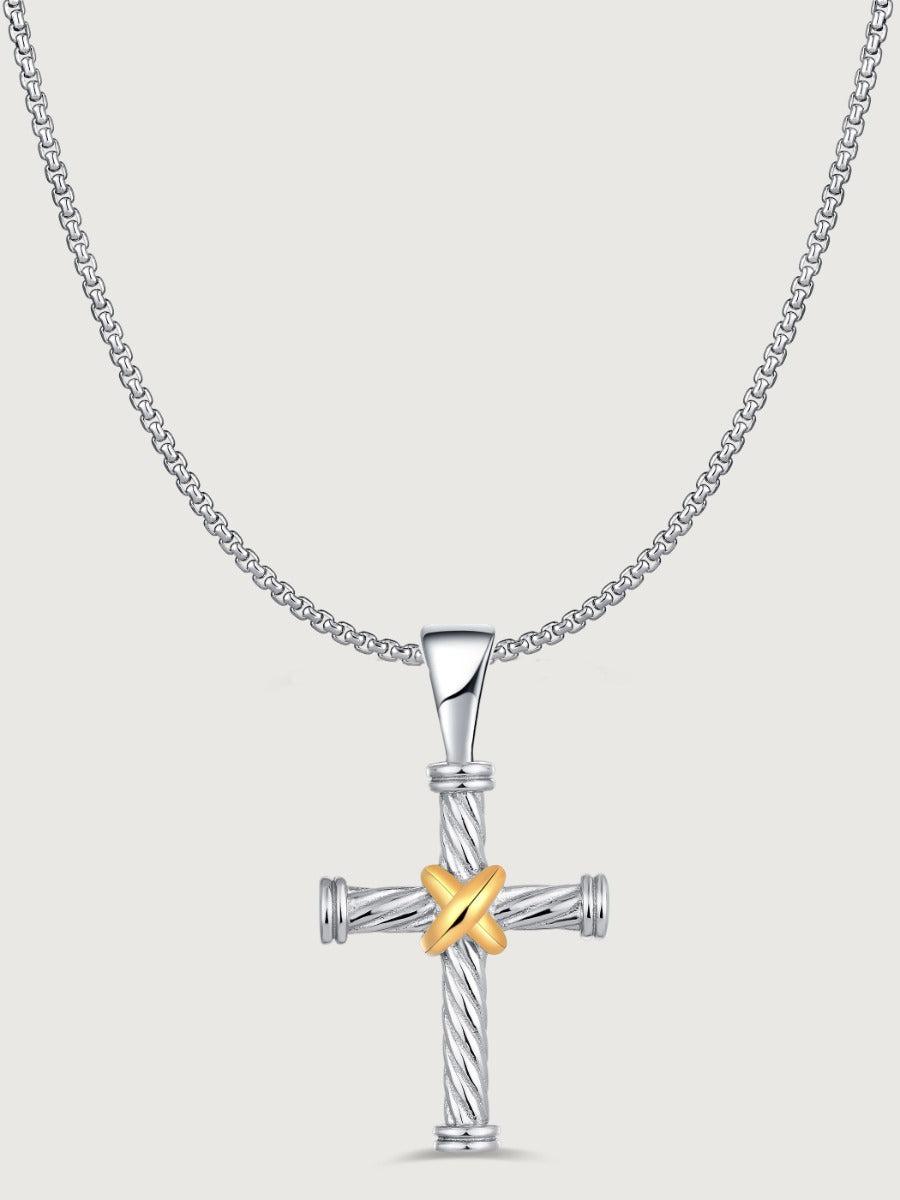 Pandantiv din Argint Men Unity Cross