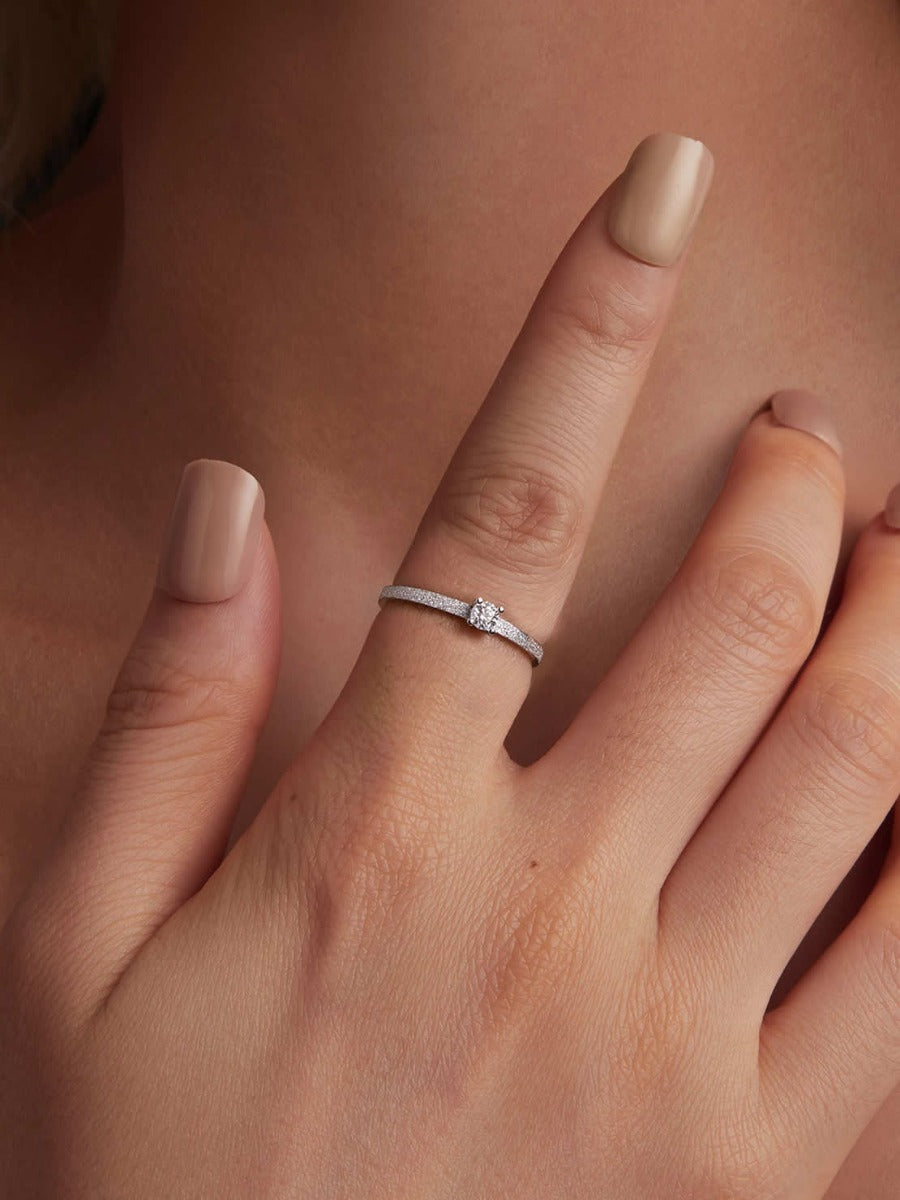 Inel din Argint Celestial Frost