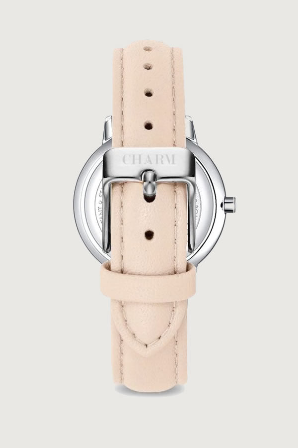 Set Cadou : Ceas Infinity Marble Freya Nude Rose + Curea din otel inoxidabil Rose Gold