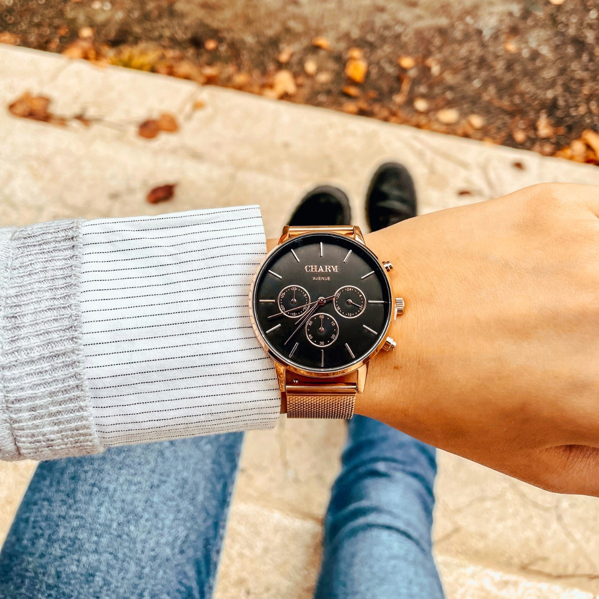 Avenue Dorobanti Rose Gold