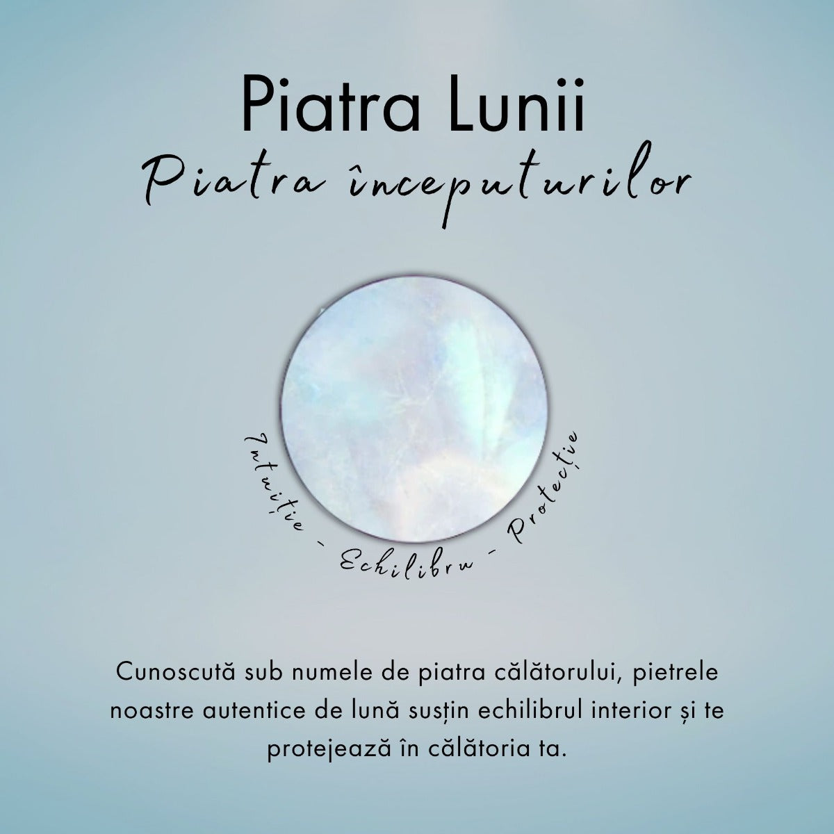 Colier din Argint Moonstone Celestial Elegance Argintiu