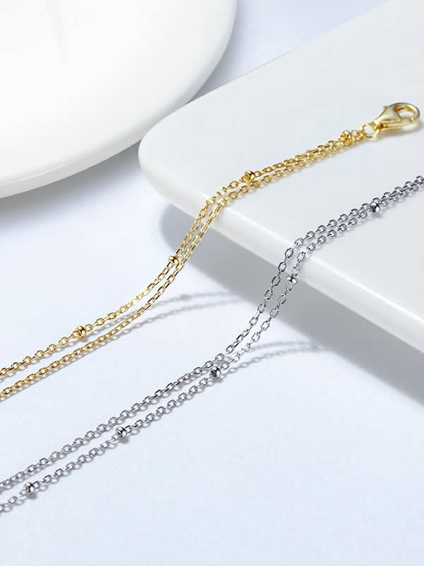 Bratara din Argint Glezna Layered Grace