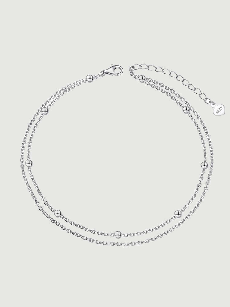 Bratara din Argint Glezna Layered Grace