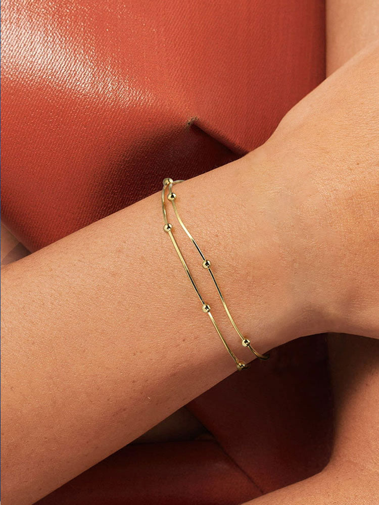 Bratara din argint Pair of Chains