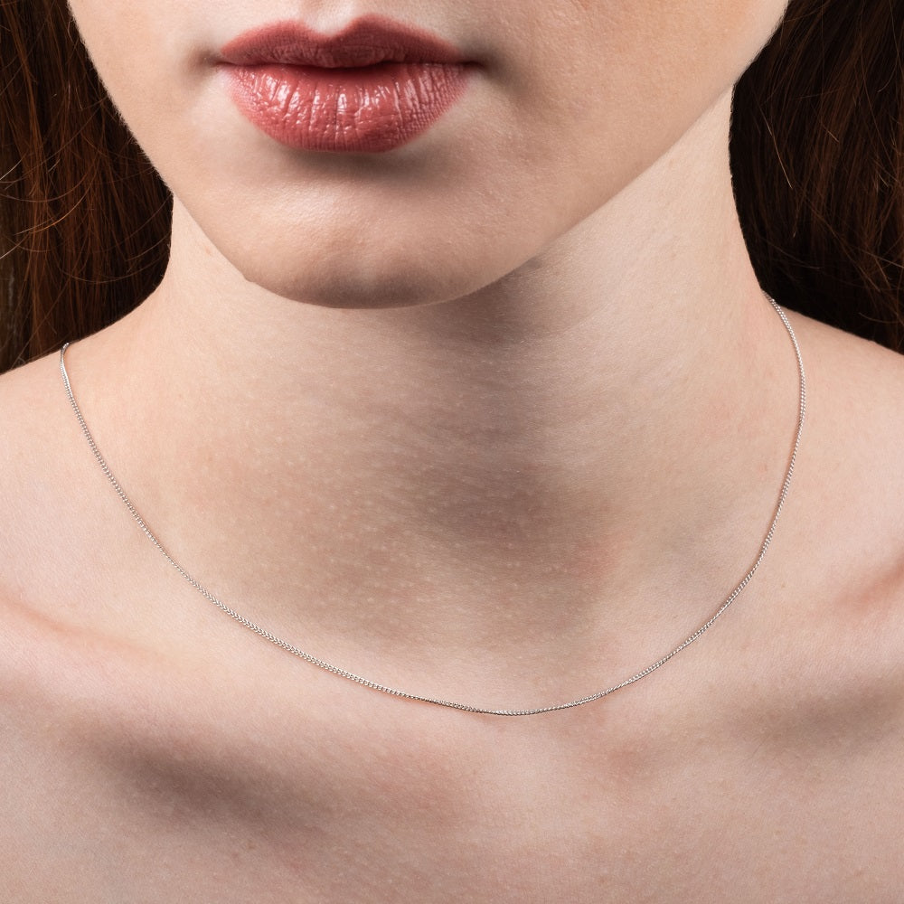 Lantisor din Argint Pentru Pandantiv Elegance