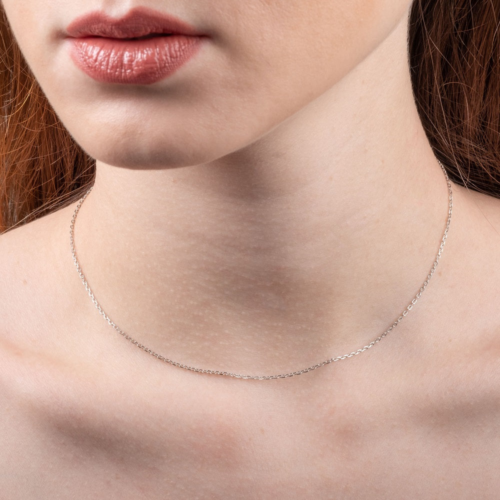 Lantisor din Argint Pentru Pandantiv Beauty