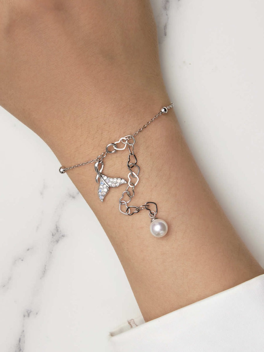 Bratara din argint Ocean Whisper