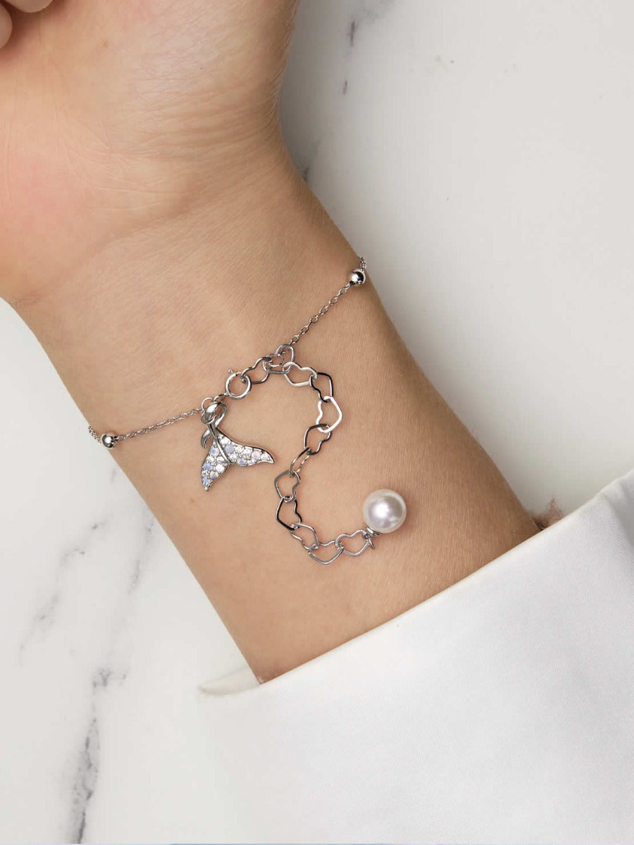 Bratara din argint Ocean Whisper