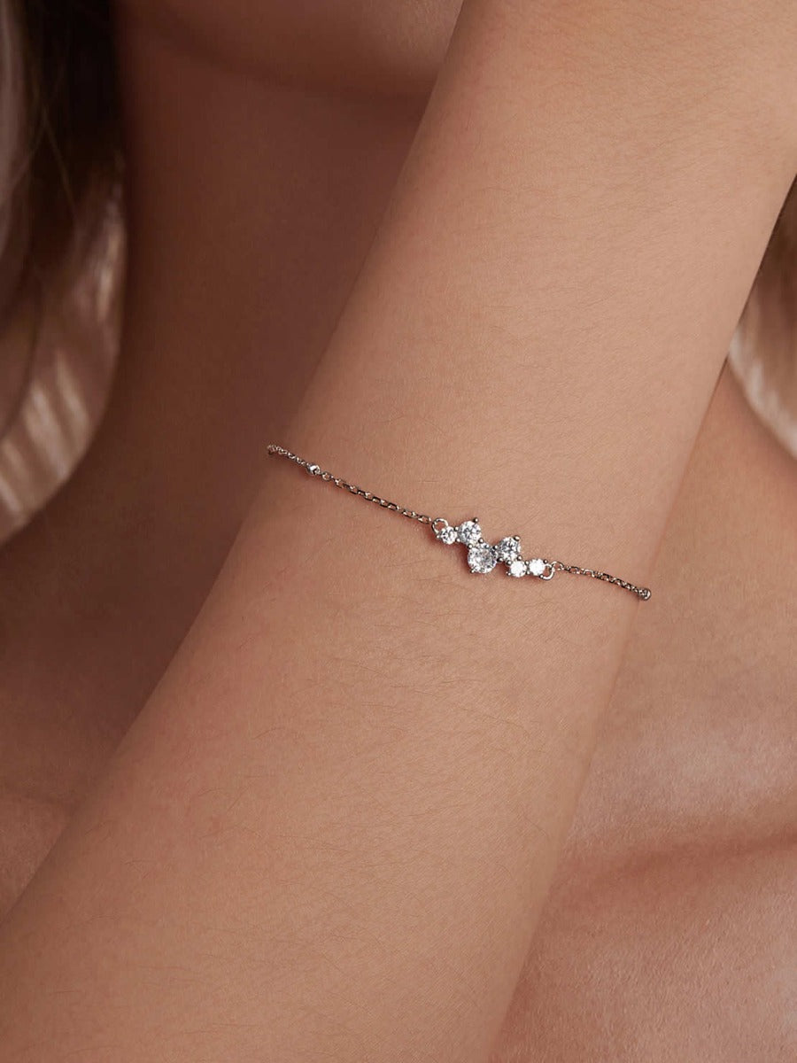 Bratara din argint Crystal Symphony