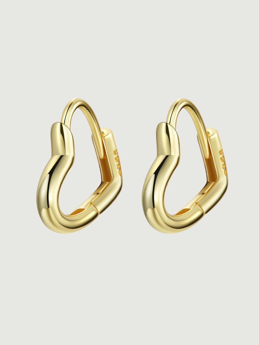 Cercei din Argint Golden Flow