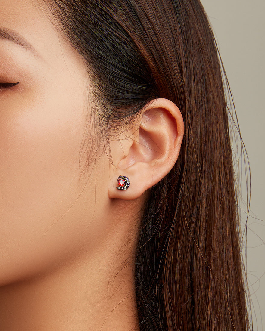 Cercei din Argint Dark Moonlight