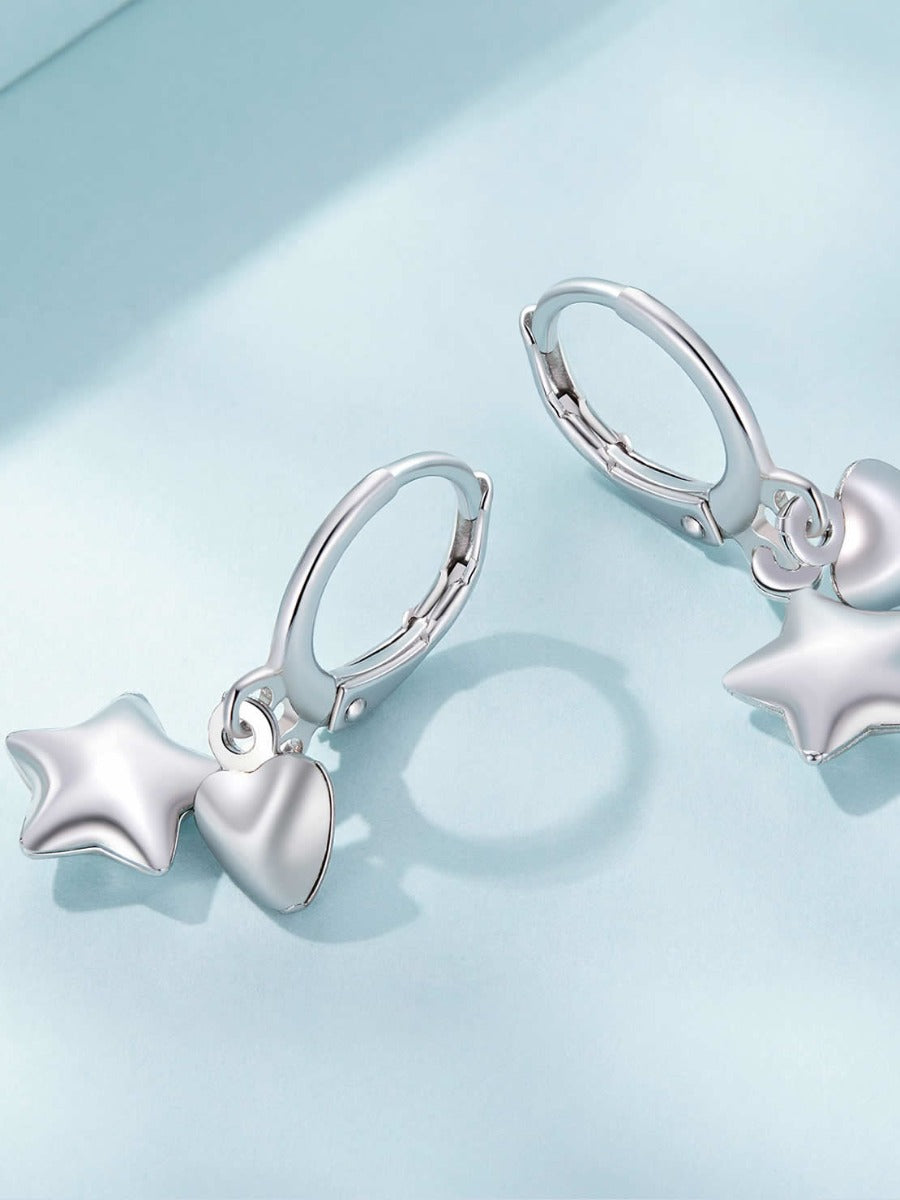 Cercei din Argint Luminous Love