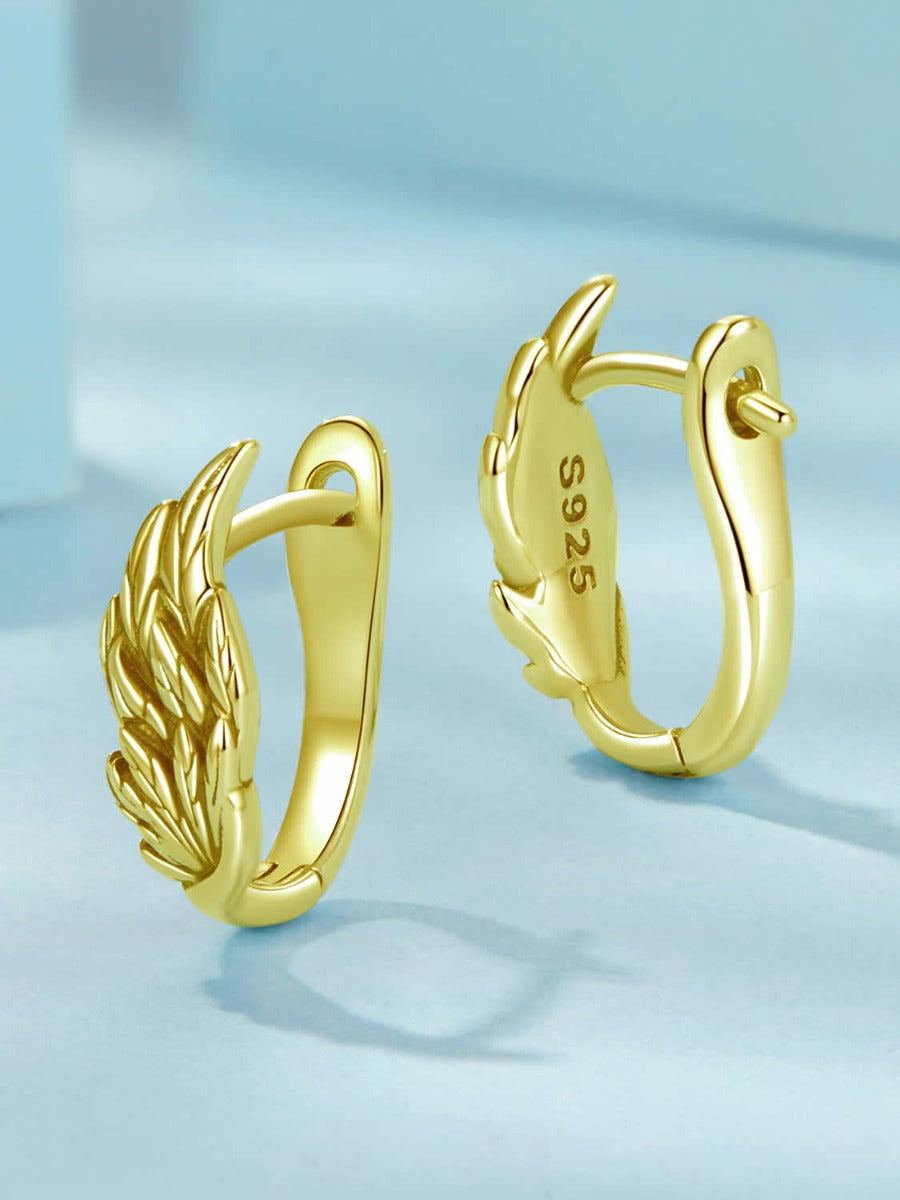 Cercei din Argint Gold Wings of Grace