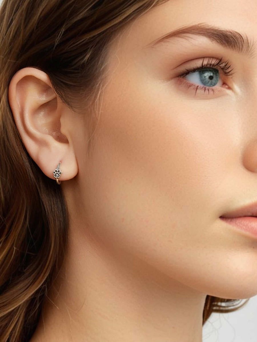 Cercei din Argint Pawfect Love