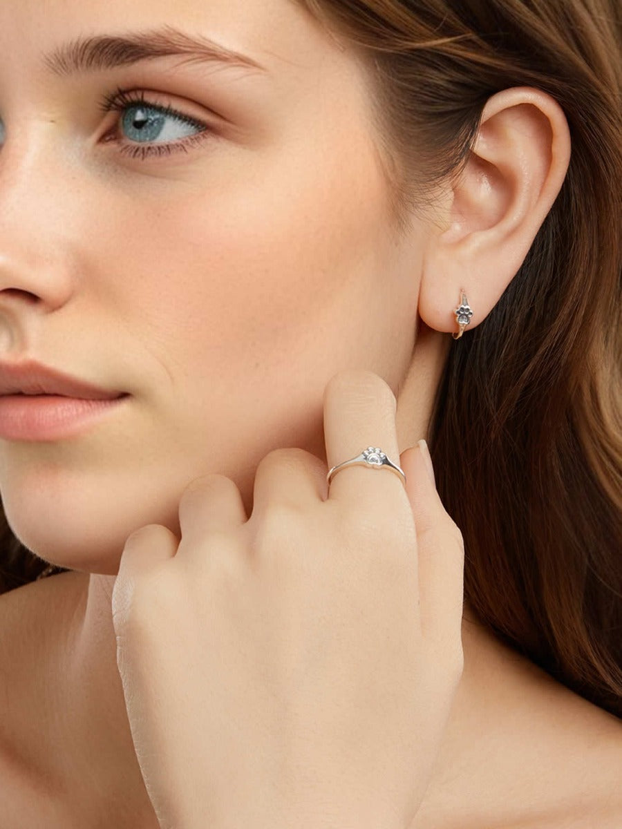 Cercei din Argint Pawfect Love