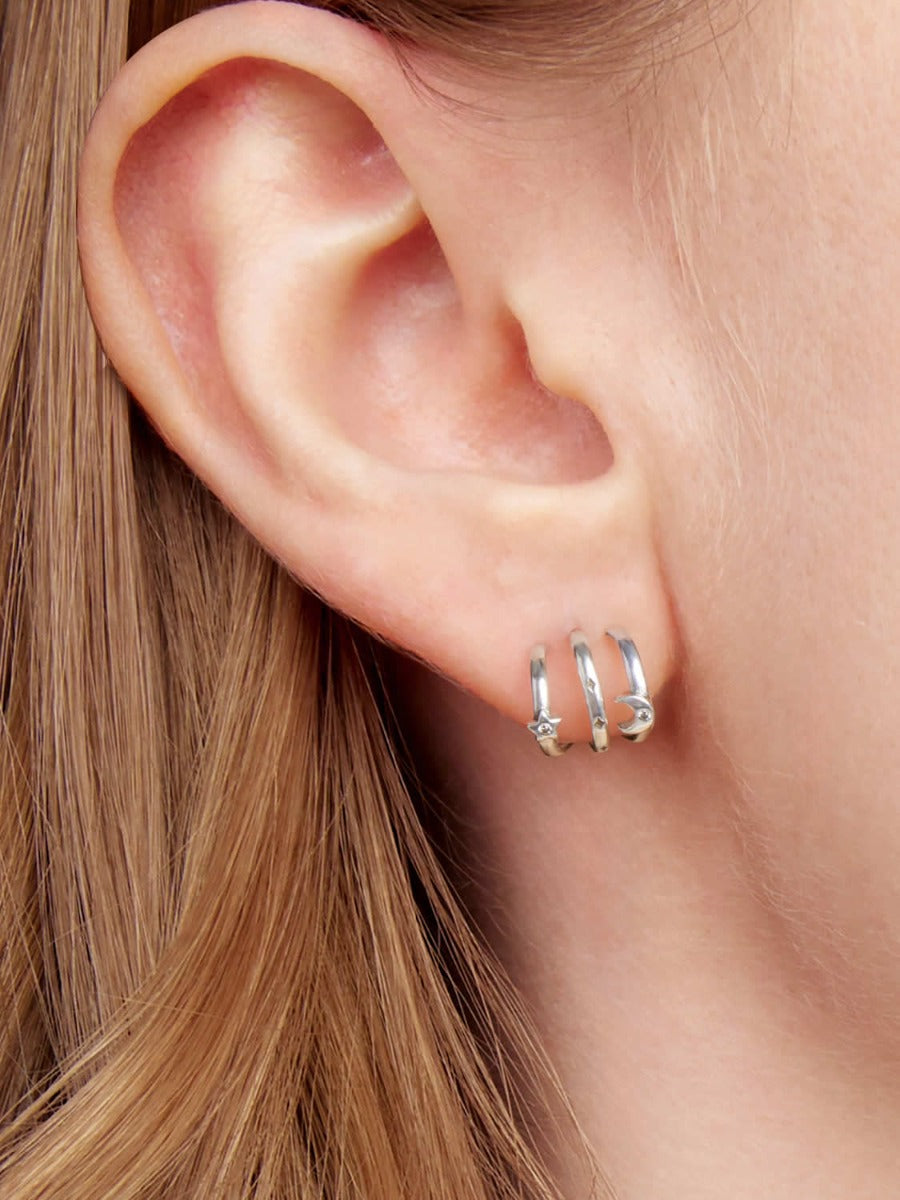 Cercei din Argint Celestial Lines