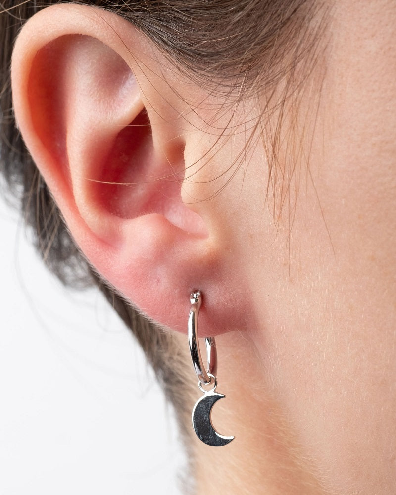 Cercei din Argint Star&Moon