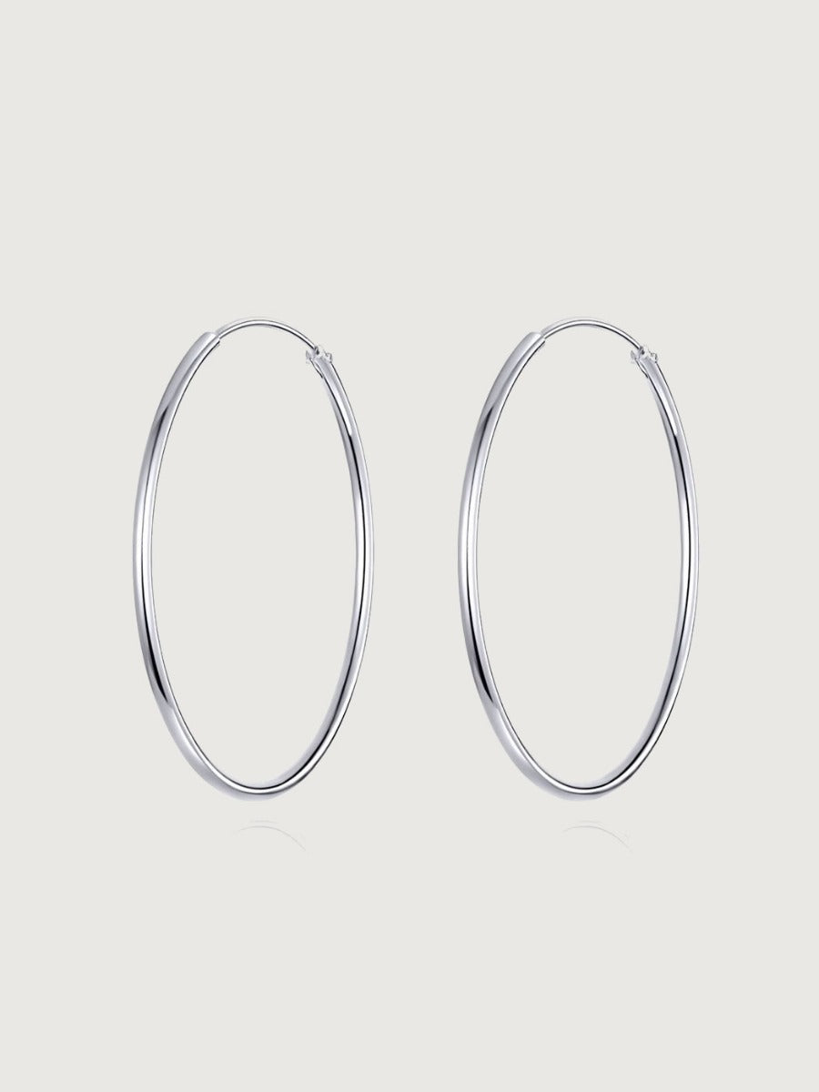 Cercei din Argint Simple Line