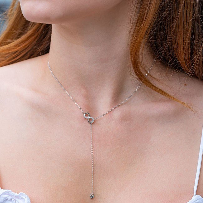 Pandantiv cu Lantisor din Argint Double Layer Butterfly