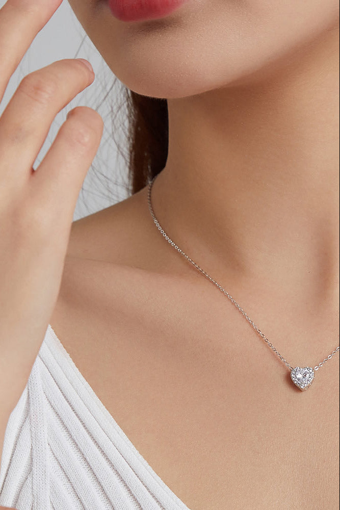 Pandantiv cu Lantisor din Argint Bright Love